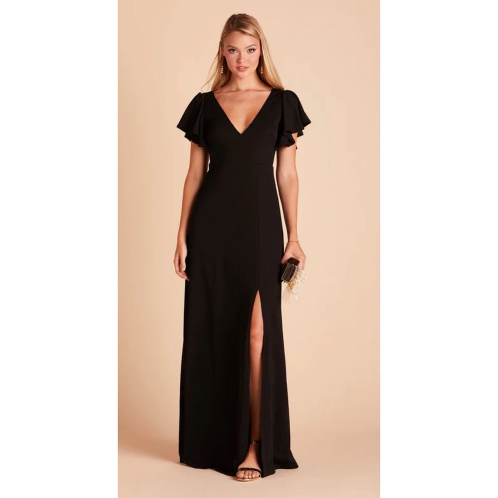Birdy Grey Hannah Dress in Crepe Black, Size Small